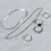 Smycken, 6 delar, silver, 17.5g