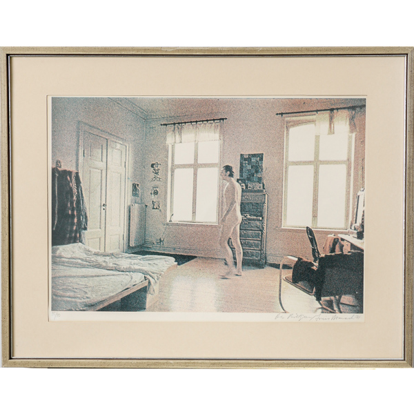 Ola Billgren & Louis Womack, Uppvaknandet, litografi, signerad