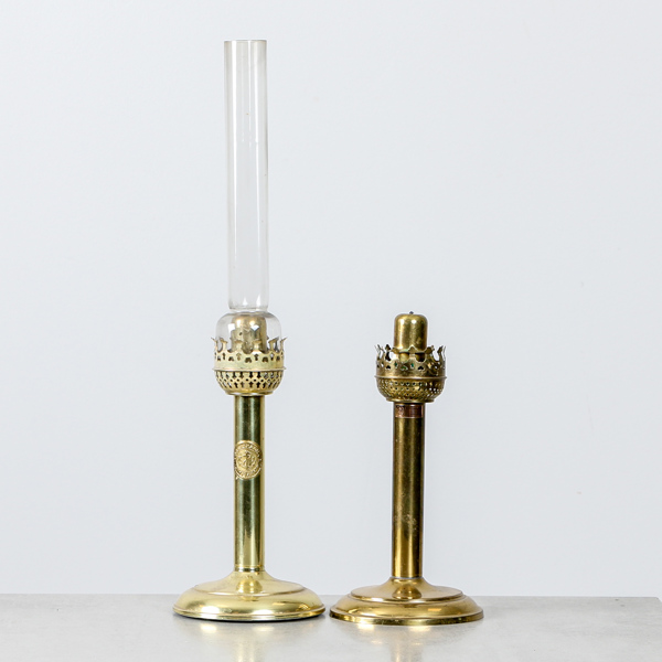 Ljuslyktor, Karlskrona Lampfabrik, 2 st