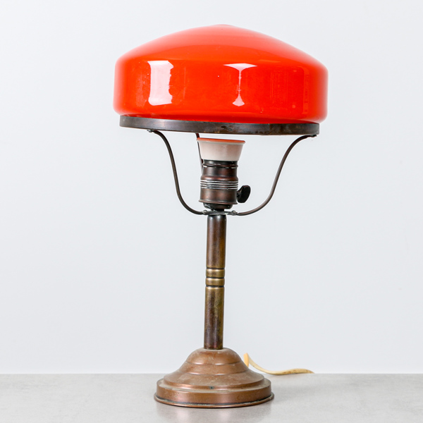 Bordslampa, "Strindbergslampa", jugend, 1900-talets början