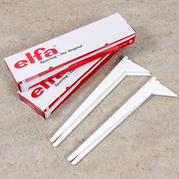 Elfa System, konsoler för hyllplan, 24 st