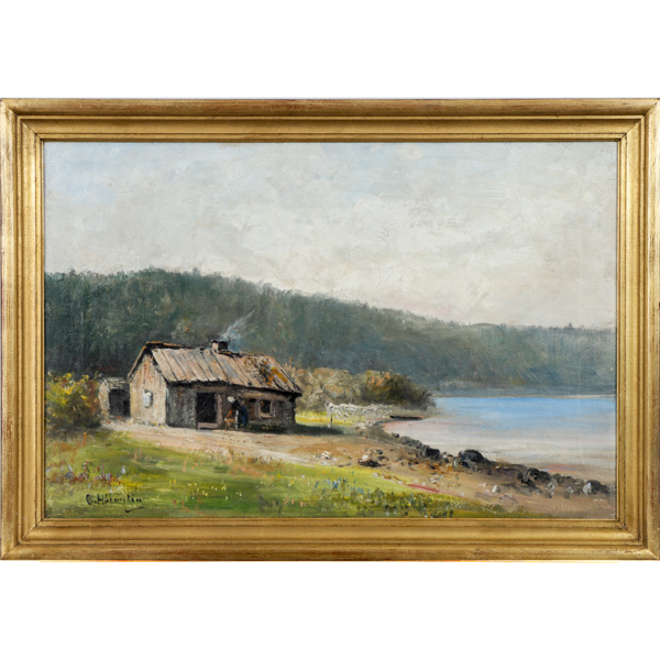 Olof Hermelin (1827-1913), olja