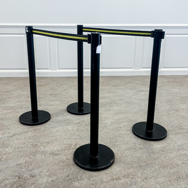 Avspärrningsstolpar, 4 st