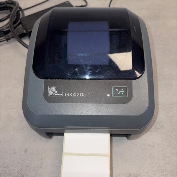 Etikettskrivare, Zebra GK 420d