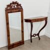 Spegel med bord, mahogny, nyrokoko, 1800-talets andra del