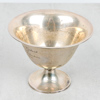 Skål på fot, W.A. Bolin, Silver, 197g