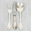 Bestick, 38 delar, Silver, C.G. Hallerg, 1445g