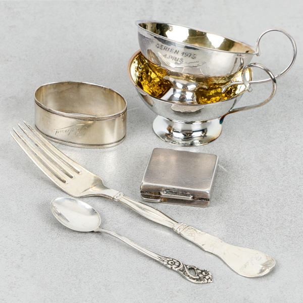 Silverföremål, 134g