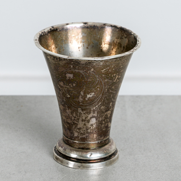 Johan Ferdinand Grönqvist, (1826-1844), bägare, silver, Östhammar år 1841
