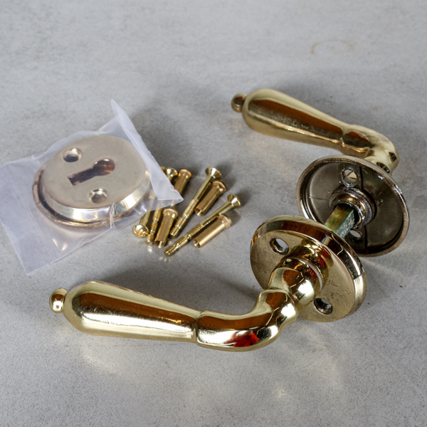 Dörrtrycken, 10 st, mässing