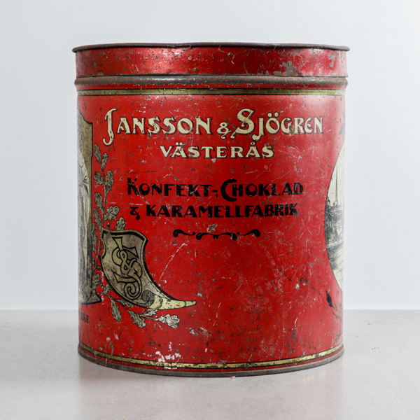 Plåtburk, Jansson & Sjögren Västerås, 1900-talets första del