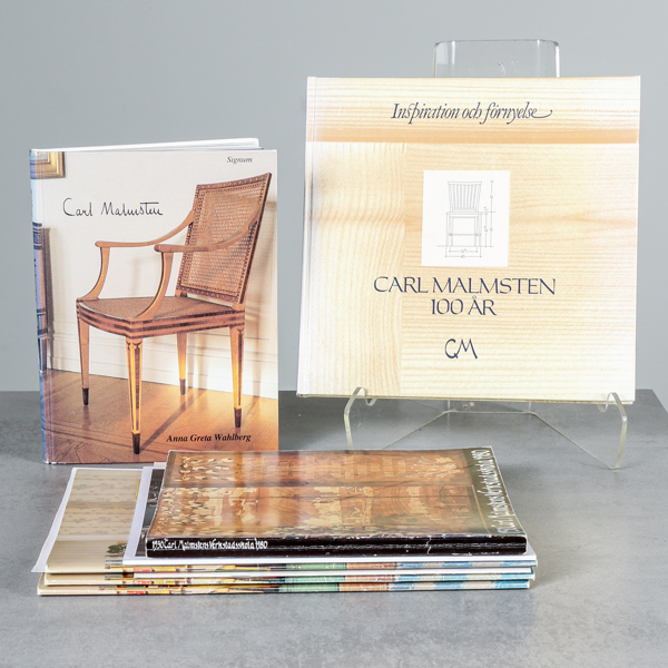 Böcker, om Carl Malmsten