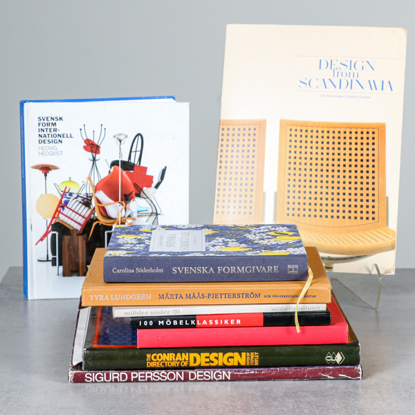 Böcker, om bla design