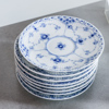 Musselmalet, servisdelar, 19 delar, Royal Copenhagen