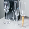 Champagneglas, 2 st "More", Orrefors, samt 2 st "Select", Boda Nova samt vinglas, 2 st Carolina Gynning