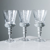 Vinglas, 2 st Orrefors samt Vinglas, 2 st "Gustav III", Reijmyre, 3 st "Line" cognacsglas