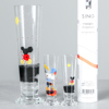 Shotglas, "Sing", 4 st, Boda Nova samt 3 glas Lasse Åberg