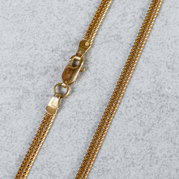 Halskedja, Guld 18k, 8.0g