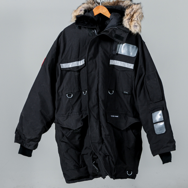 Jacka, Canada Goose, expedition Parka, pälskrage, stl L