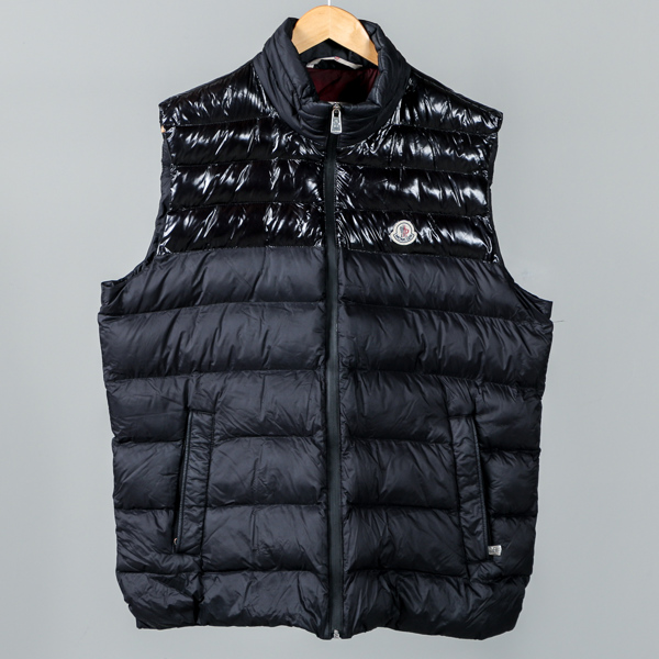 Väst, Moncler, dun, stl XXL