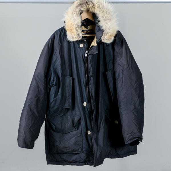 Jacka, Woolrich, pälskrage, stl XL