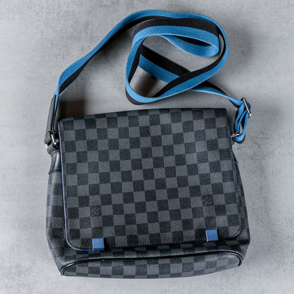 Väska, Louis Vuitton, PM messenger bag, damier