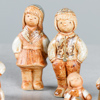 Figurer, 8 st, stengods, Rutebo stengods Leksand