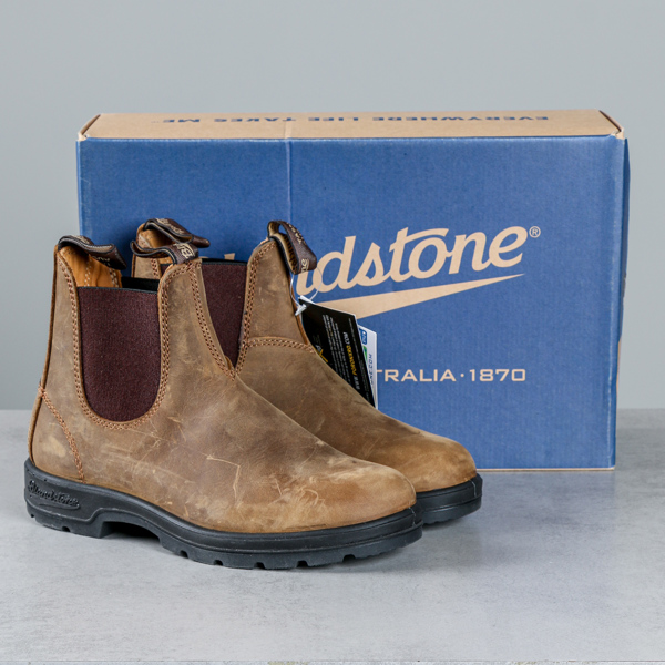 Blundstone, skor, mocka, modell 561, Märkta strl 4 (motsvarar 37)