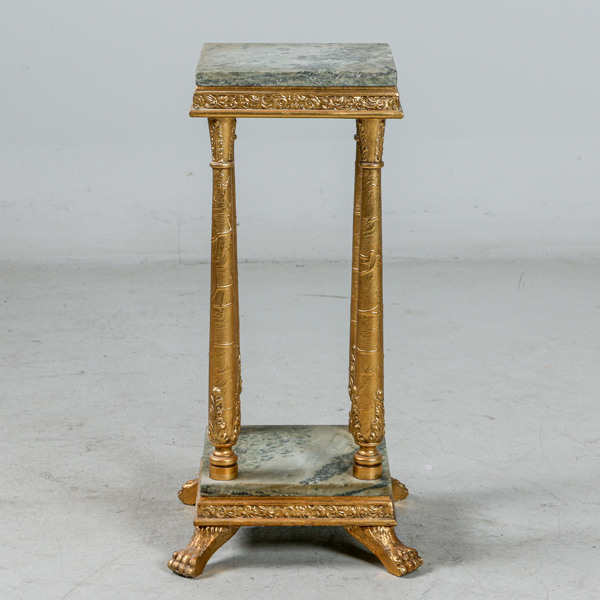 Piedestal, marmorskivor