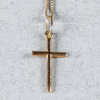Halsband med kors, Guld 14k, 2.3g