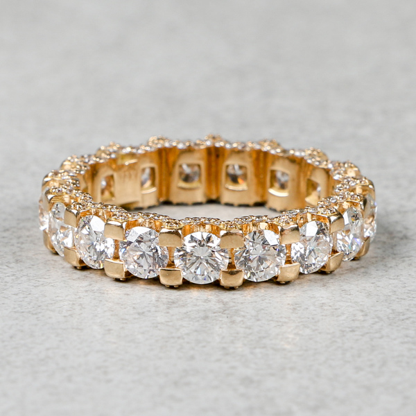 Diamantring, Guld 18k, 7.5g, 5.18ct