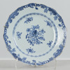 Tallrik, ostindisk, 1700/1800-tal