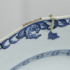 Tallrik, ostindisk, 1700/1800-tal
