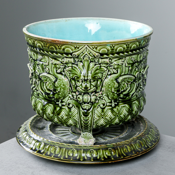 Ytterfoder, majolika, Gustavsberg, år 1886