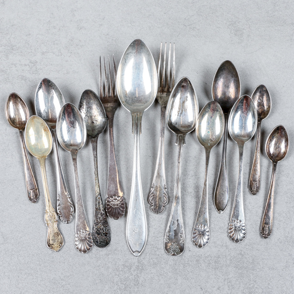 Bestick, Silver, 207g