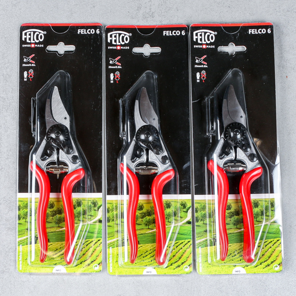 Sekatörer, 3 st, Felco, "Felco 6"