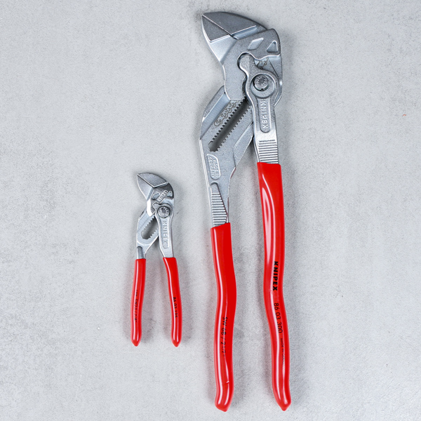 Polygrip, 2 st, Knipex, modell 8603300 samt 8603125