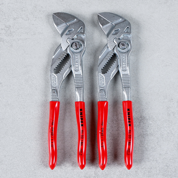 Knipex, polygrip, 2 st, 8603180, oanvända