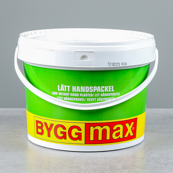 Lätt handspackel, 5 st a´10 liter, artnr 18206, Byggmax 