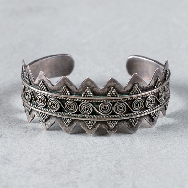 Armband, Sterling silver, stelt, 32g