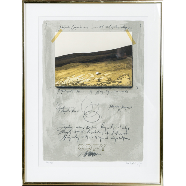 Jørgen Waring, litografi, 56/340