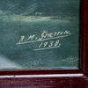Fartygsporträtt, "Kalix", olja signerad R.M Stettin, 1938