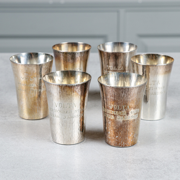 Pokaler, 6st, silver, 380g