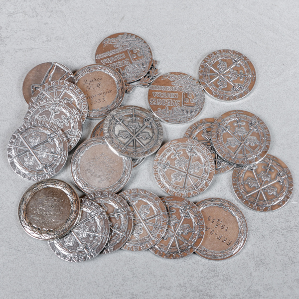 Medaljer, 21st, silver, 361g