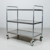 Hyllvagn, rostfritt stål