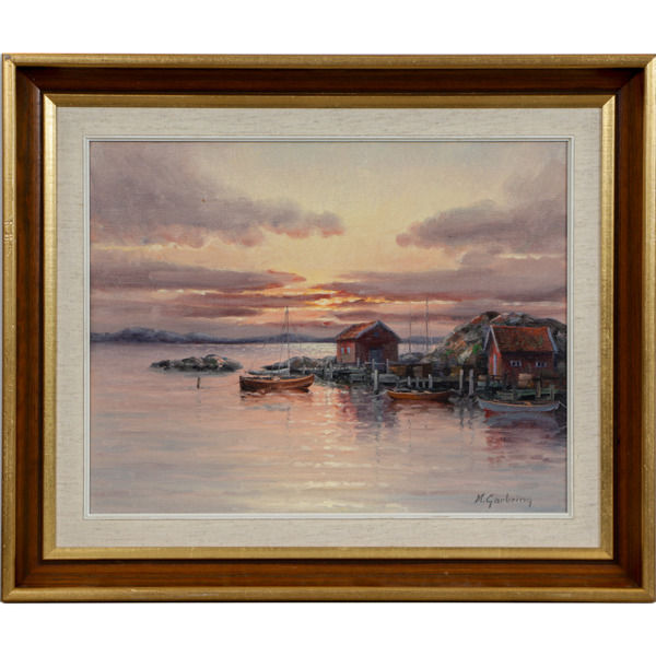 Mårten Garbring, olja, "Norra Bohusläns kust"