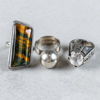 Ringar, 3st, silver