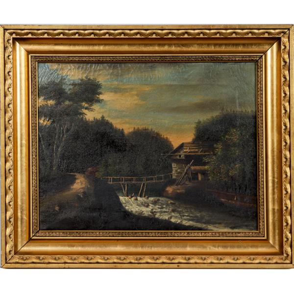 Oidentifierad konstnär, olja, Finn Hallvenius (1862)