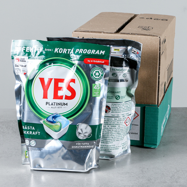 Maskindisk, Yes Platinum, 6 st frp a´ 45 kapslar