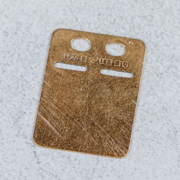 Namnbricka, Guld 18k, 2.1g